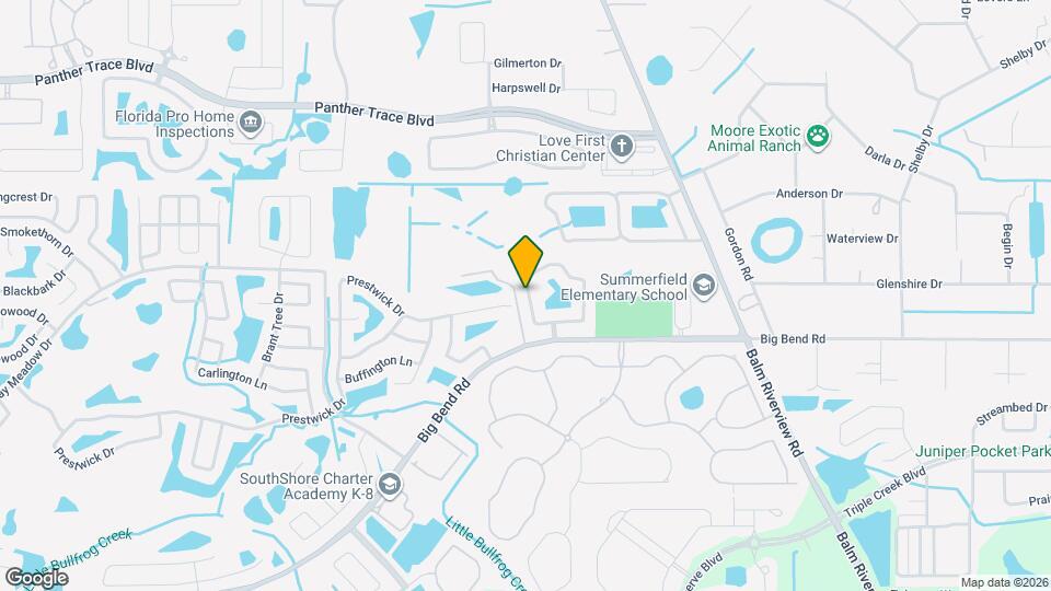 11733 Brenford Crest Dr Mapa y Detalles de la Ubicación