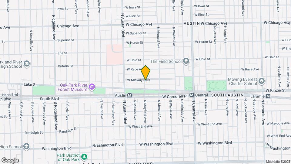 5849 W Midway Park, Unit 3rd floor Mapa y Detalles de la Ubicación