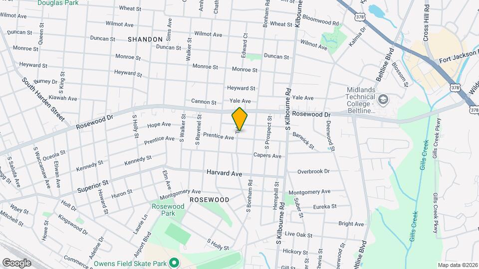 3501 Prentice Ave Map and Location Details