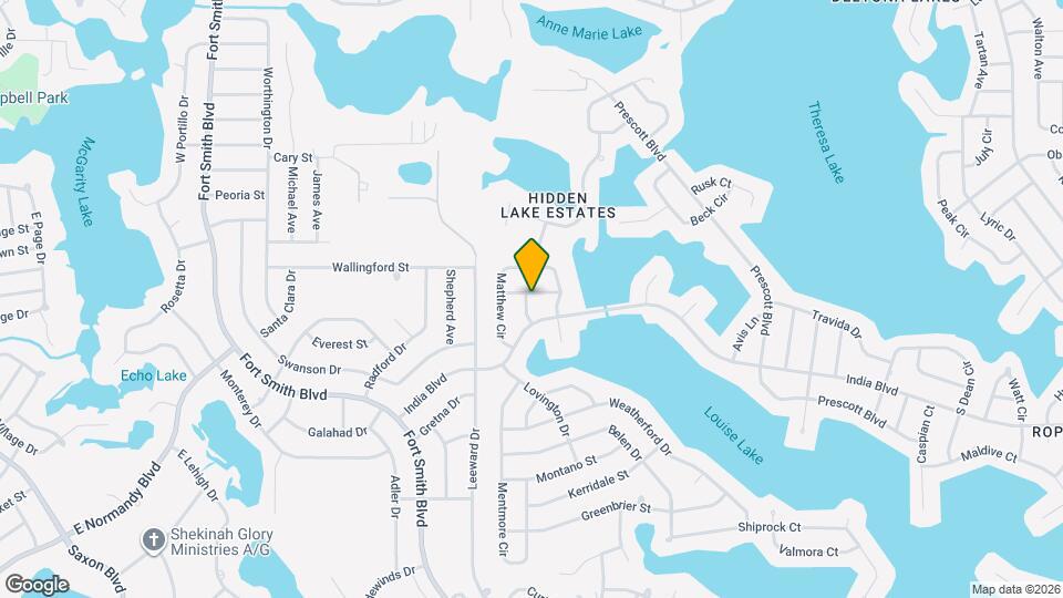 1060 Bannock Terrace, Unit 25 Map and Location Details