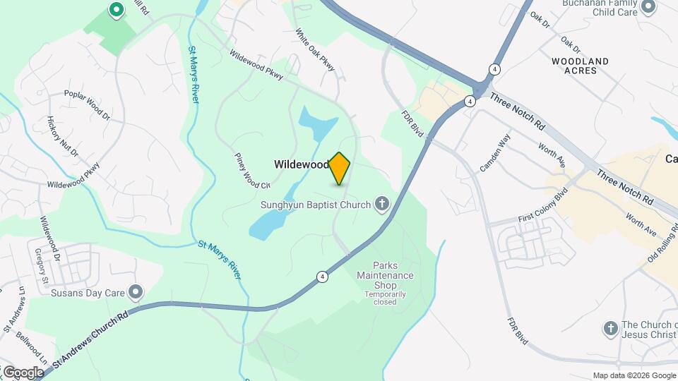 44752 Green Acre Ln Map and Location Details
