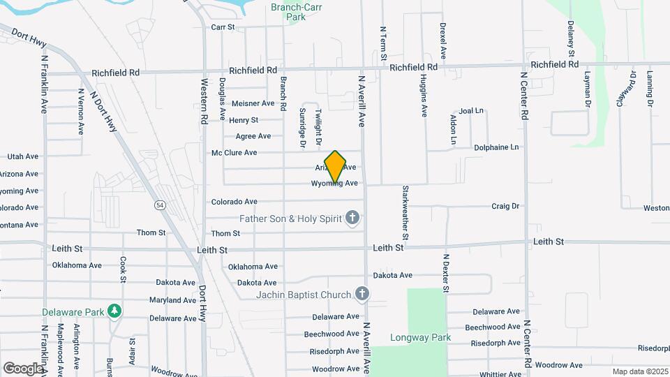 3210 Wyoming Ave Map and Location Details
