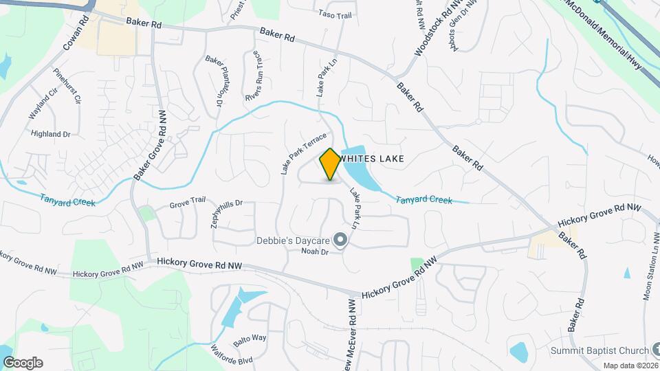 3052 Lake Park Trail Mapa y Detalles de la Ubicación