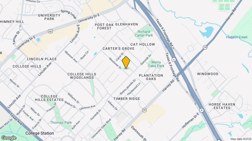 1217 Westover St Map and Location Details