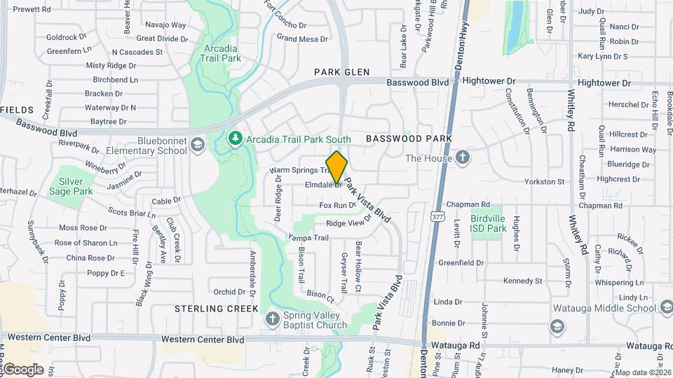 5344 Elmdale Dr Mapa y Detalles de la Ubicación