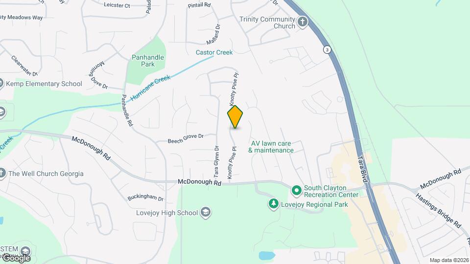 11084 Knotty Pine Pl Map and Location Details