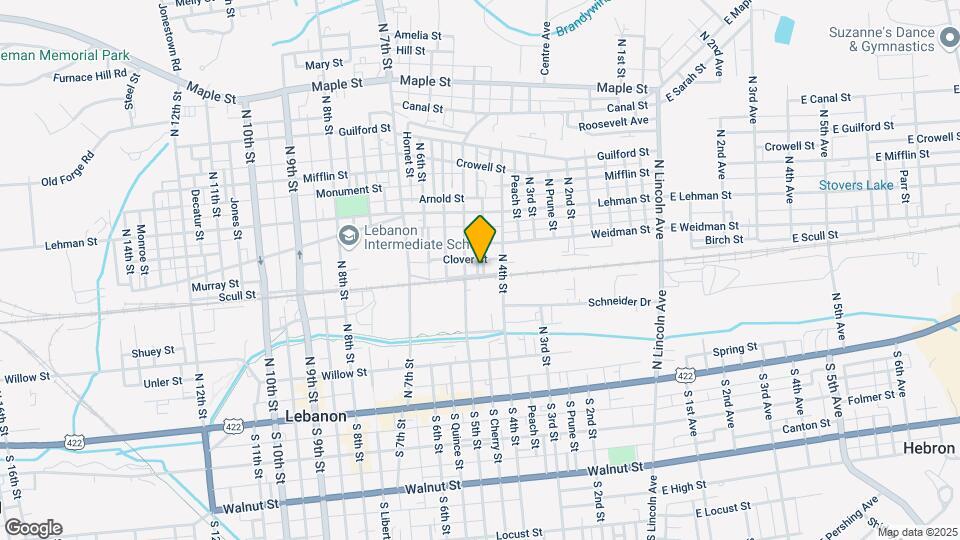429 Scull St Map and Location Details