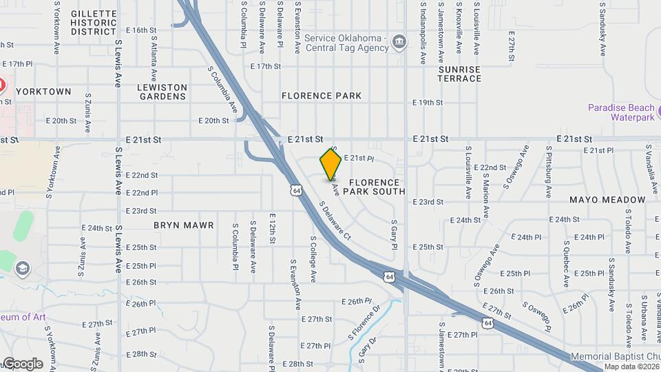 2216 S Florence Ave Map and Location Details