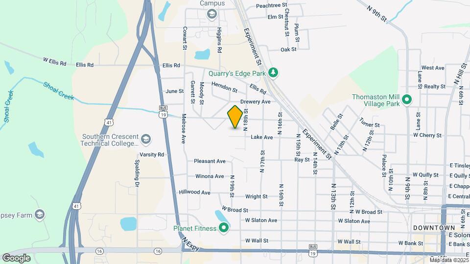 1215 Lake Ave Map and Location Details