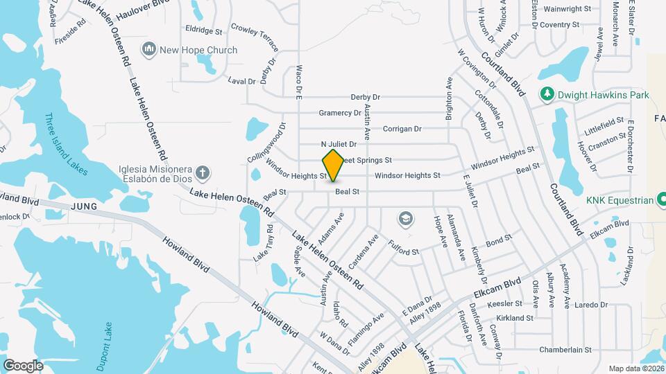 2656 Beal St Map and Location Details