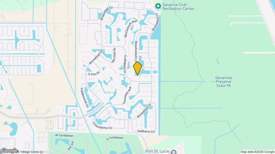 8179 Sandwedge Terrace Map and Location Details