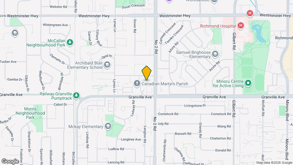 5740 Garrison Rd Map and Location Details