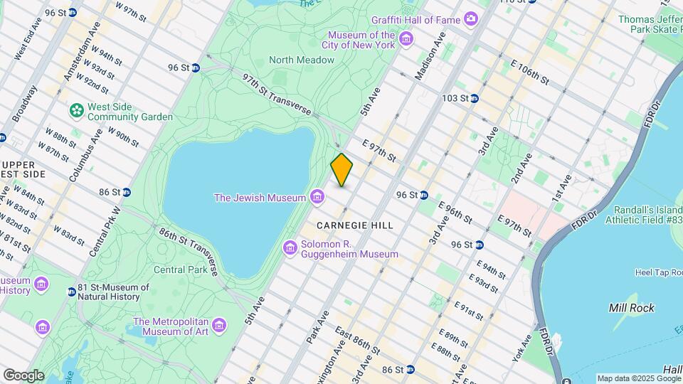 16 E 94th St Map and Location Details