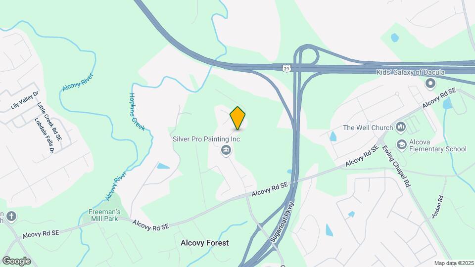 1877 Alcovy Trace Way Map and Location Details