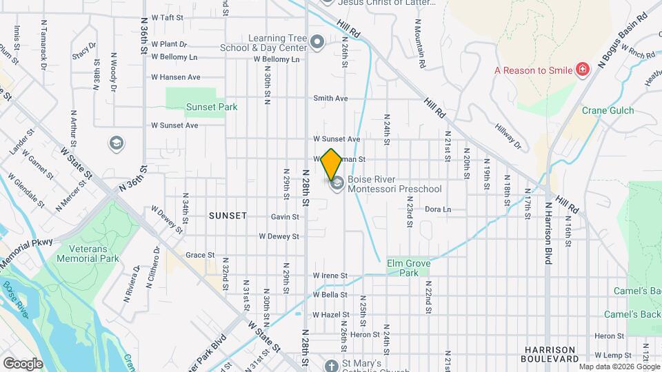 2222 N 27th St Map and Location Details
