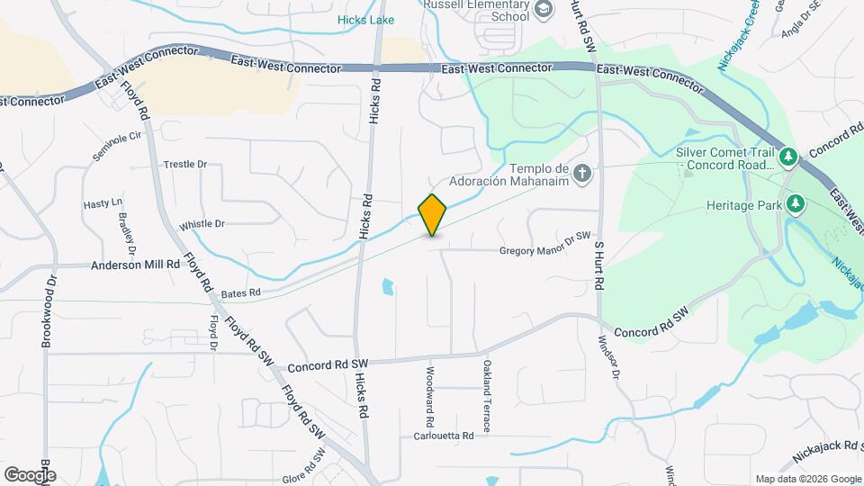 700 Gregory Manor Dr SW Map and Location Details