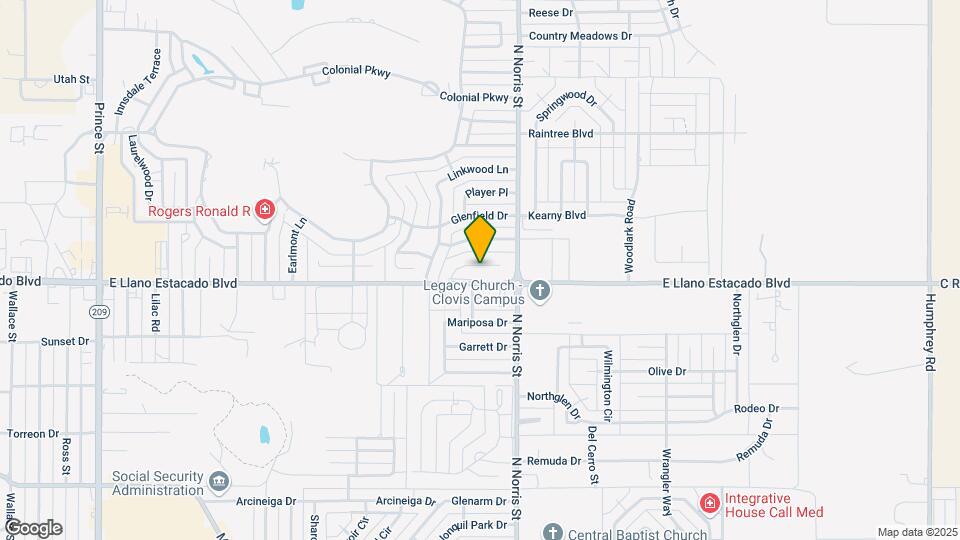 3705 Ben Crenshaw Cir Map and Location Details