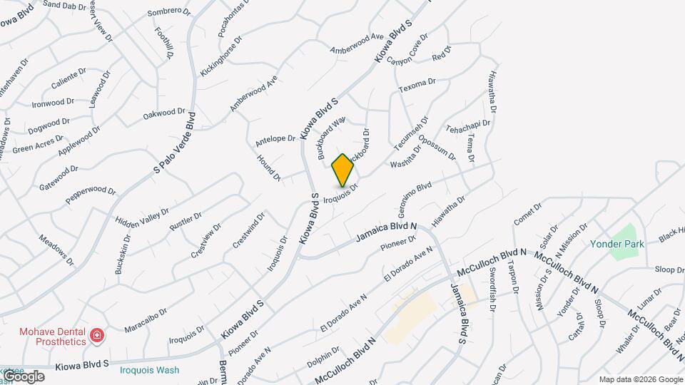 3461 Iroquois Dr Map and Location Details