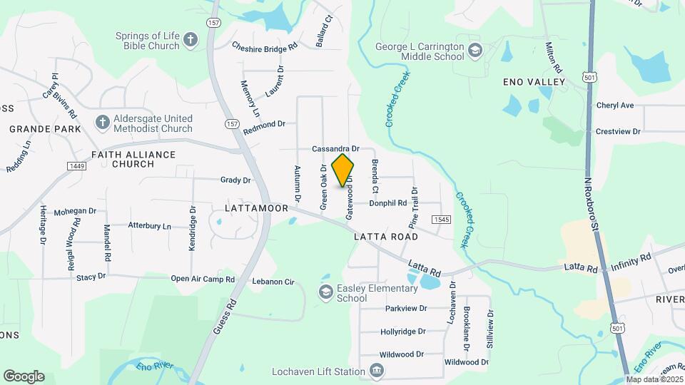 5017 Gatewood Dr Map and Location Details