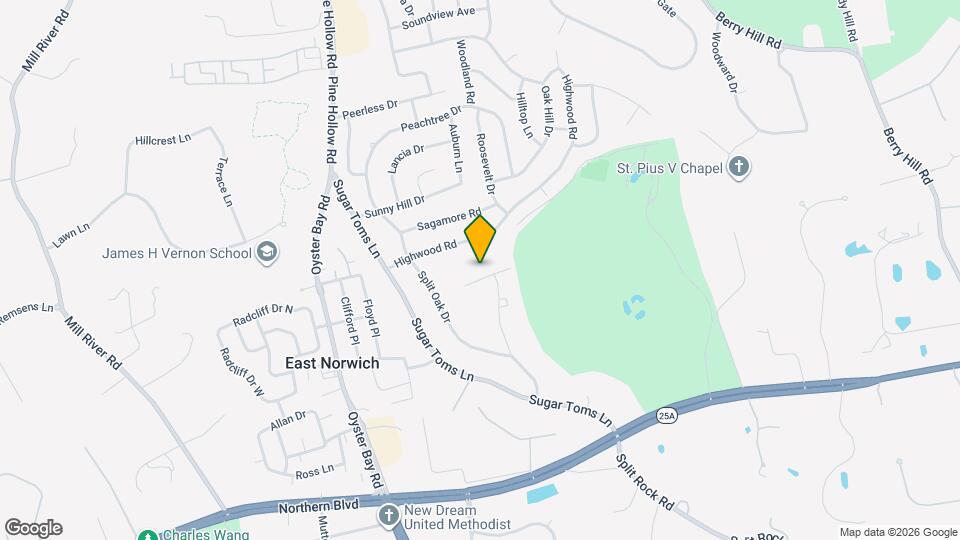 5 N Hills Rd Map and Location Details