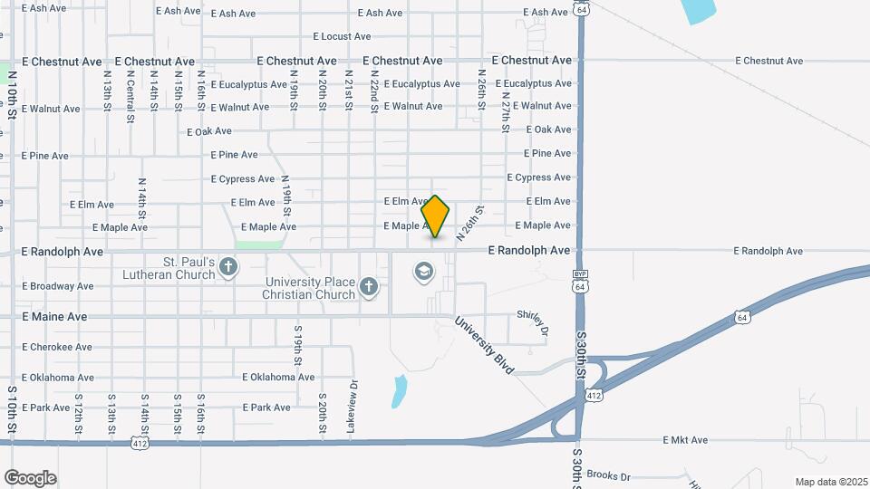 2402 E Randolph Ave Map and Location Details