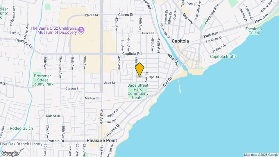 4550 Opal St Map and Location Details