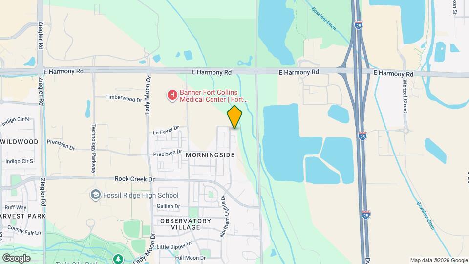 4846 Northern Lights Drive, Unit A Map and Location Details