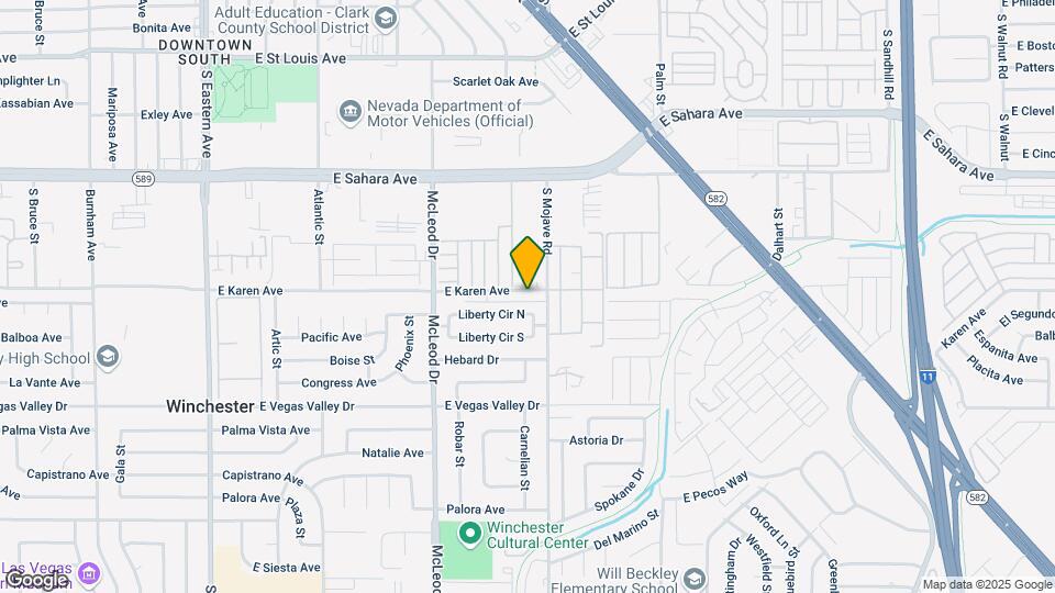 Mojave Breeze Apartments Mapa y Detalles de la Ubicación