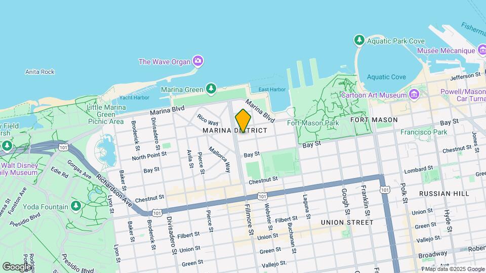1764 North Point St Map and Location Details