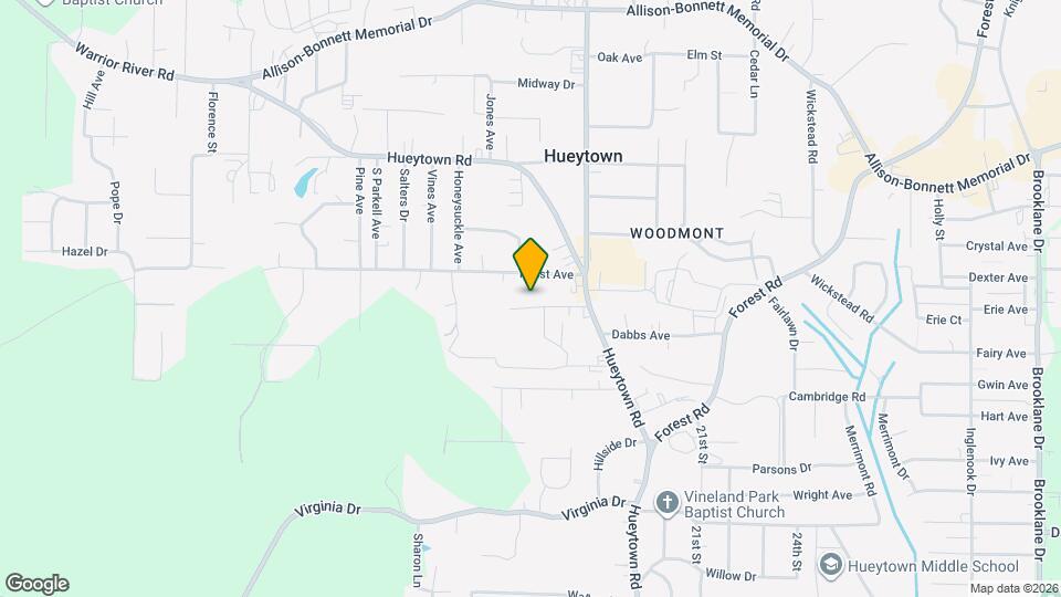 116 Vail Ave Map and Location Details