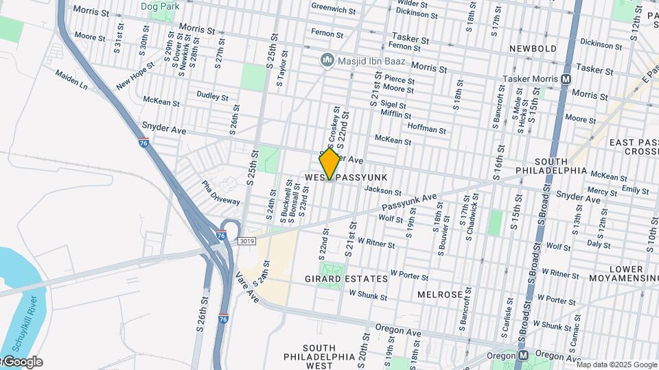 2204 S 22nd St Map and Location Details