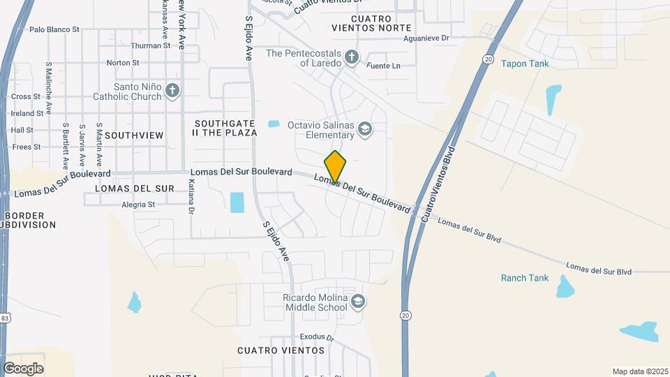 3504 Jorge Sosa Dr Map and Location Details