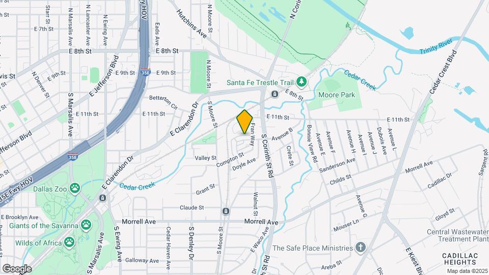 1553 Fiji St Map and Location Details