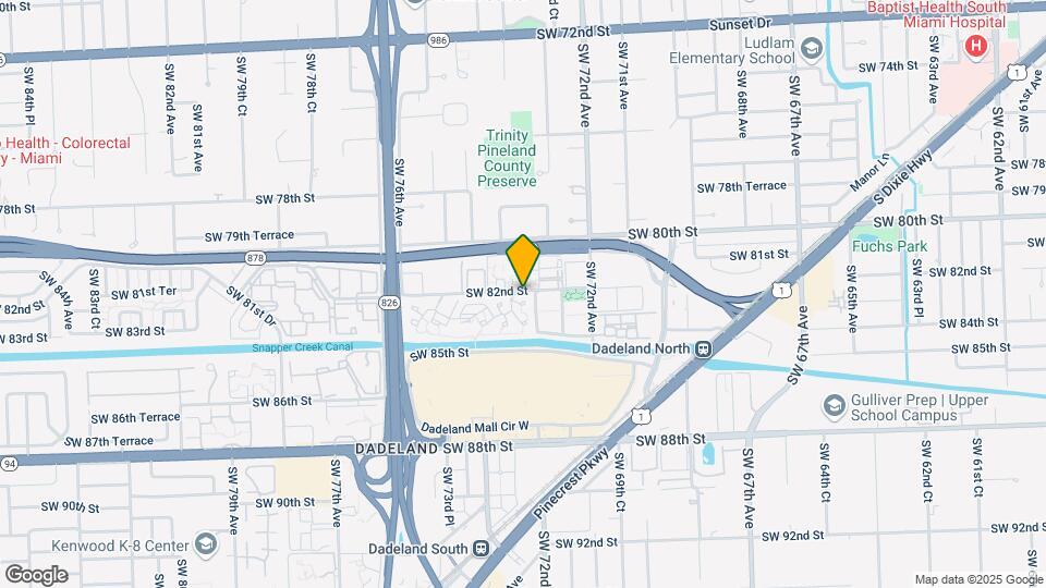 7348 SW 82nd St Map and Location Details
