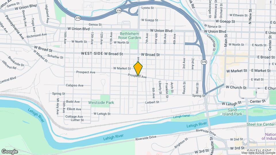 374 8th Ave Map and Location Details