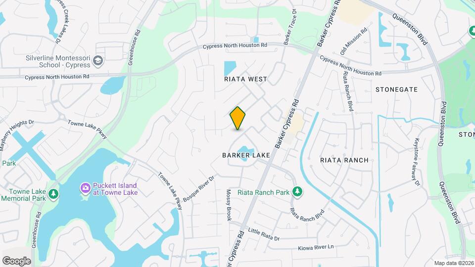 10723 Lake Riata Ln Map and Location Details