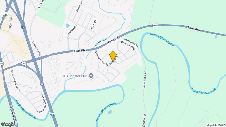 205 Fox Run Rd Map and Location Details