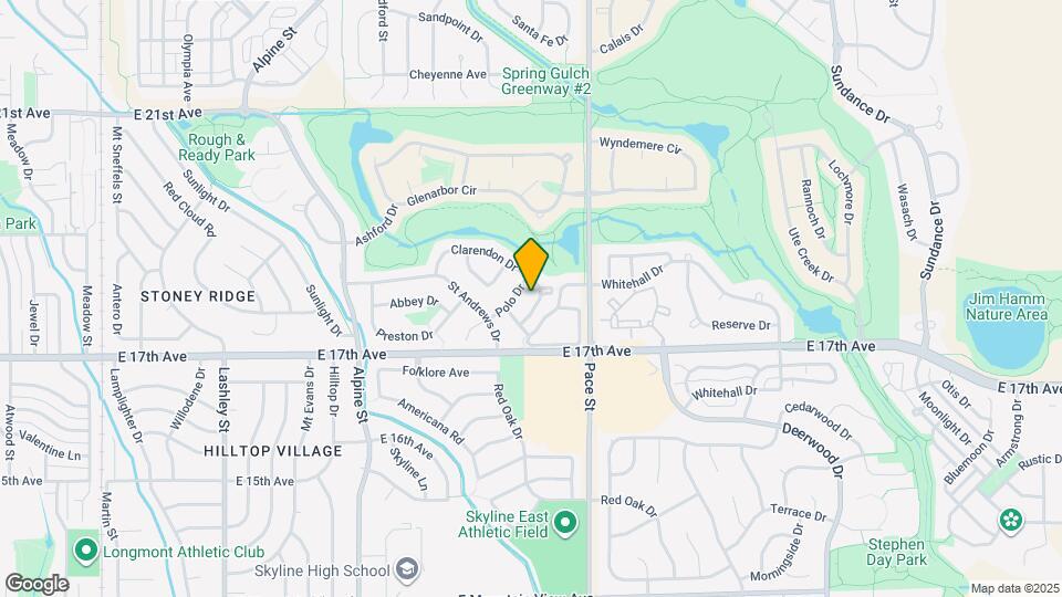 709 Clarendon Dr Map and Location Details