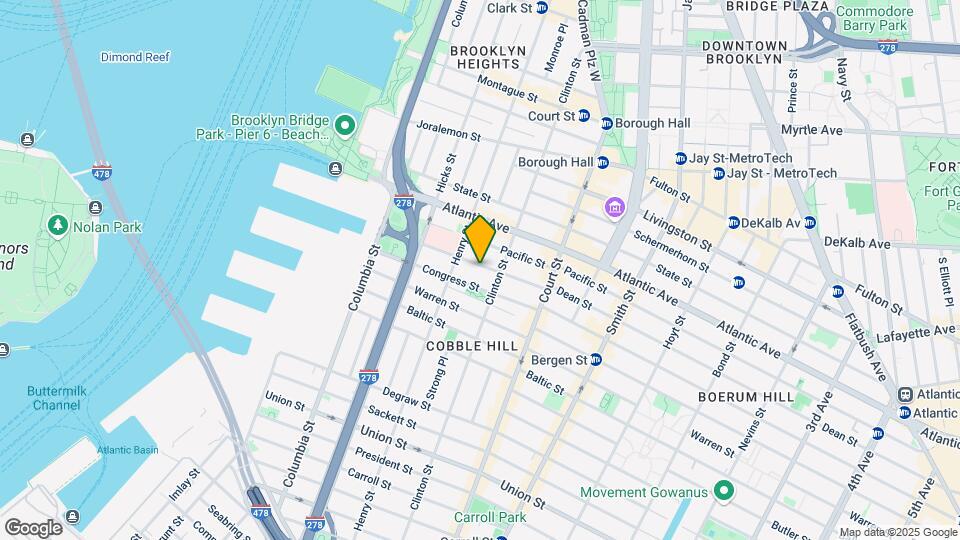 136 Amity St Map and Location Details