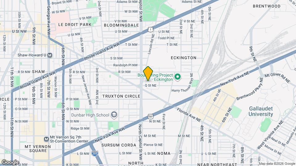 16 Q St NE Map and Location Details