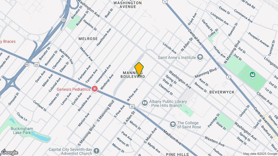 888 Lancaster St Mapa y Detalles de la Ubicación