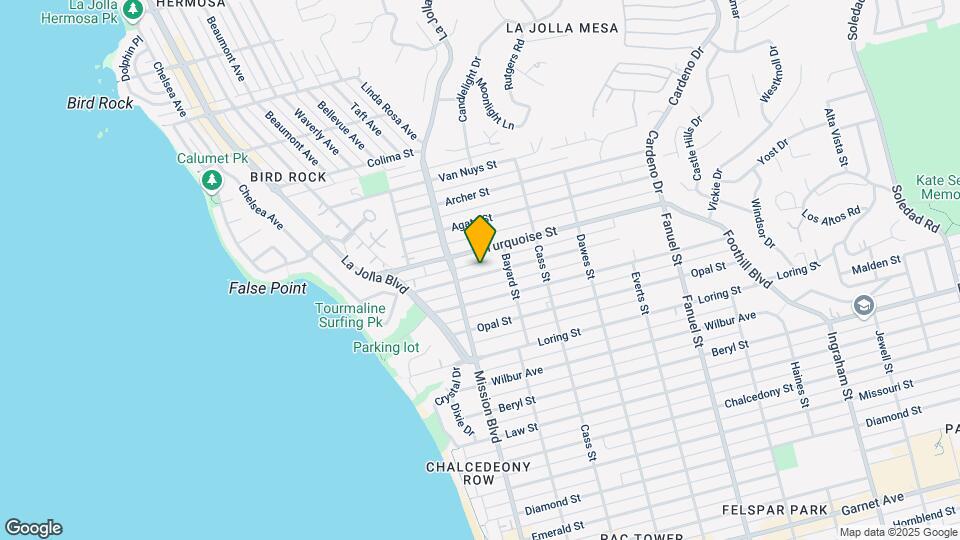 844 Sapphire St Mapa y Detalles de la Ubicación