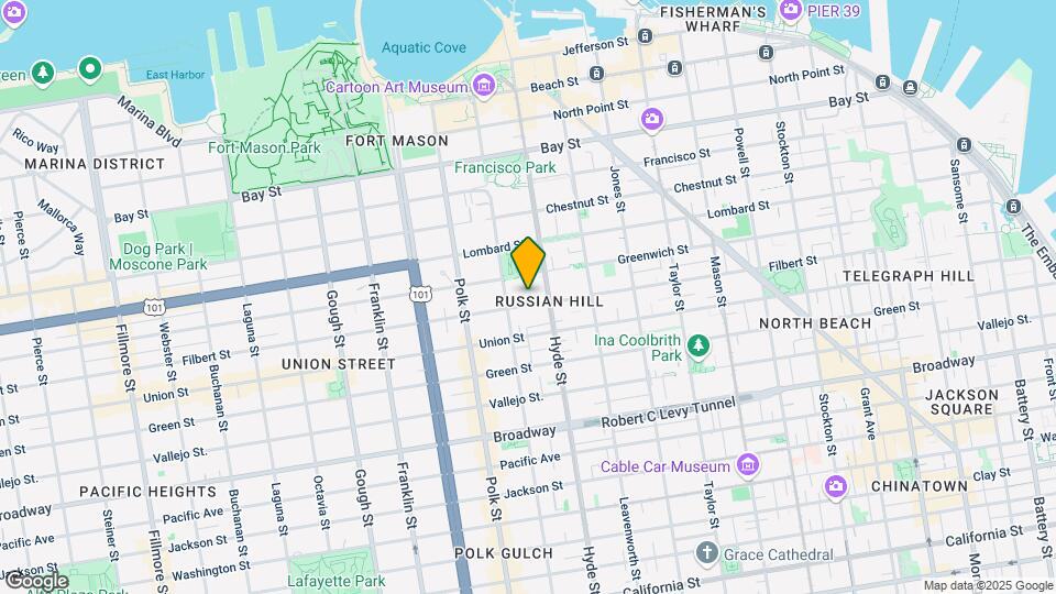 1246 Filbert St Mapa y Detalles de la Ubicación