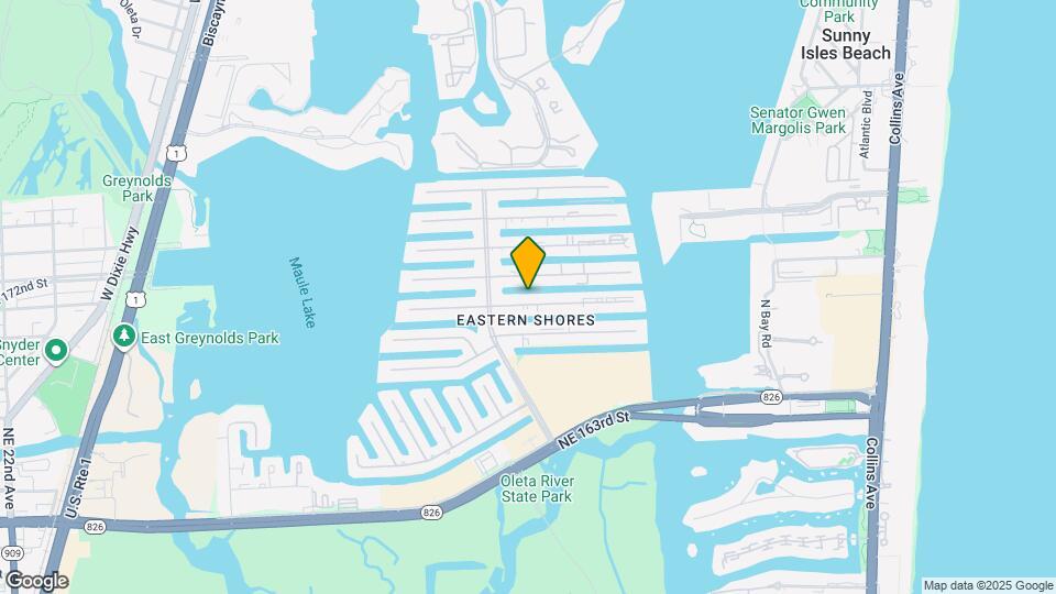 3615 NE 167th St Map and Location Details