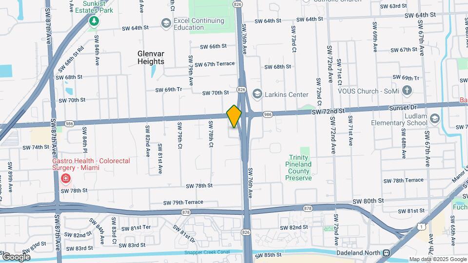 7300 SW 77th Ave Map and Location Details