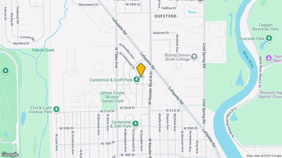2314 N Goodlet Ave Map and Location Details