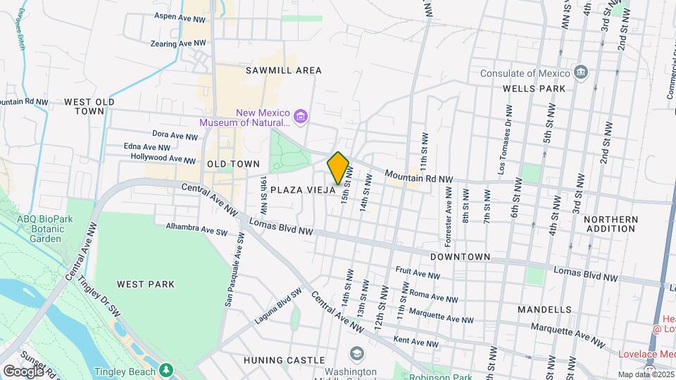 1515 Marble Ave NW Map and Location Details