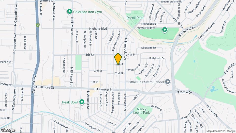 3116 Illinois Ave Map and Location Details