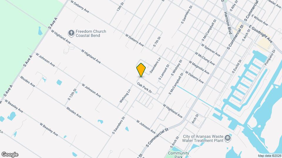 1329 Oak Park Dr Map and Location Details