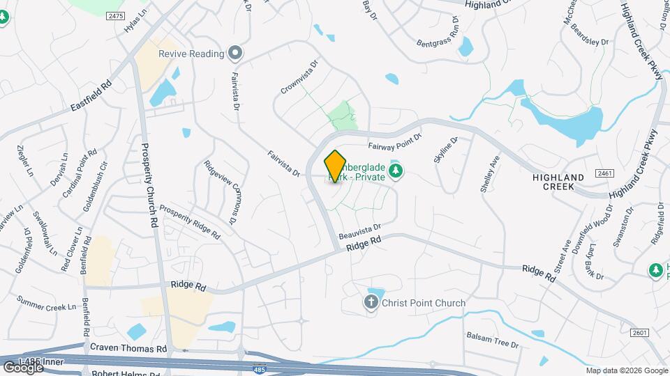 6223 Hickory Cove Ln Map and Location Details